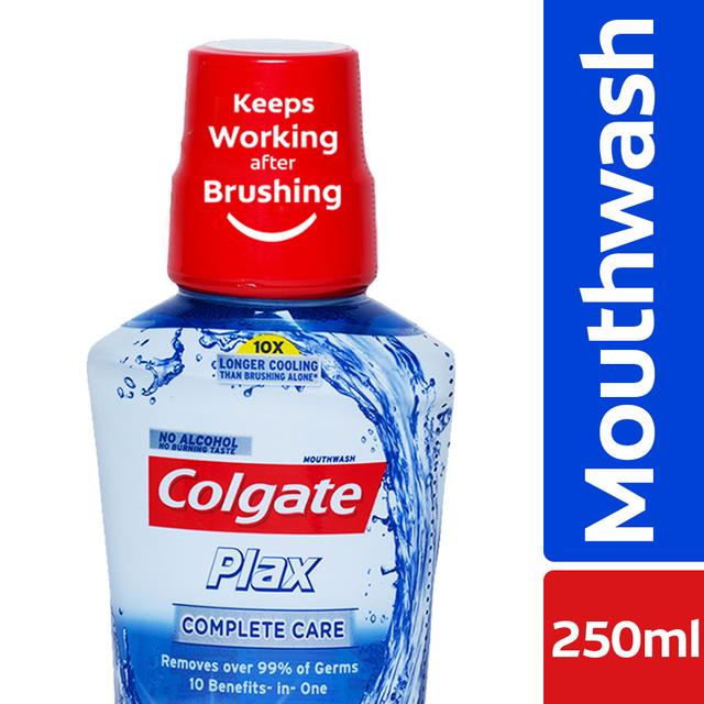 Colgate Maxfresh Plax Antibacterial Mouthwash Complete Care 250 ml