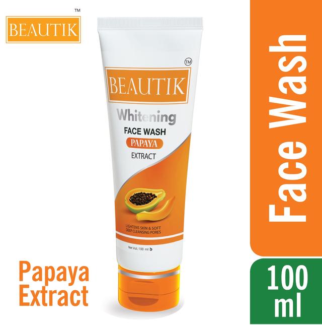 Beautik Whitening Face Wash-100ml (Papaya Extract)