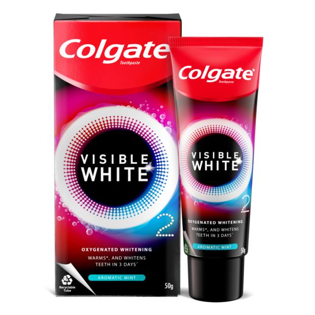 Colgate Visible White O2 Aromatic Mint 50gm