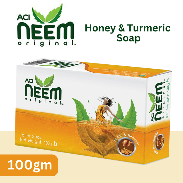 ACI Neem Original Honey & Turmeric Soap 100 gm