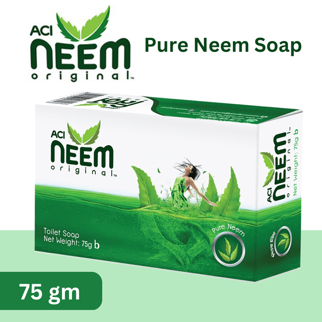 ACI Neem Original Pure Neem Soap 75 gm