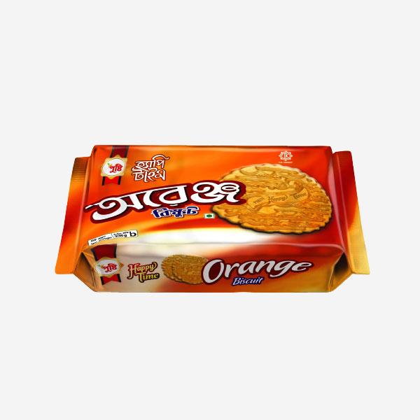 Pusti Happy Time Orange Biscuit-180gm