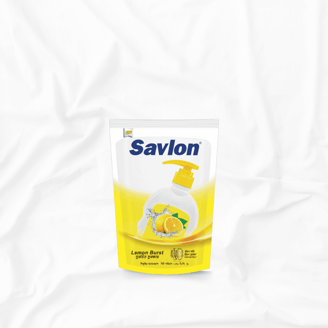 Savlon Handwash Lemon Burst 170ml Pouch