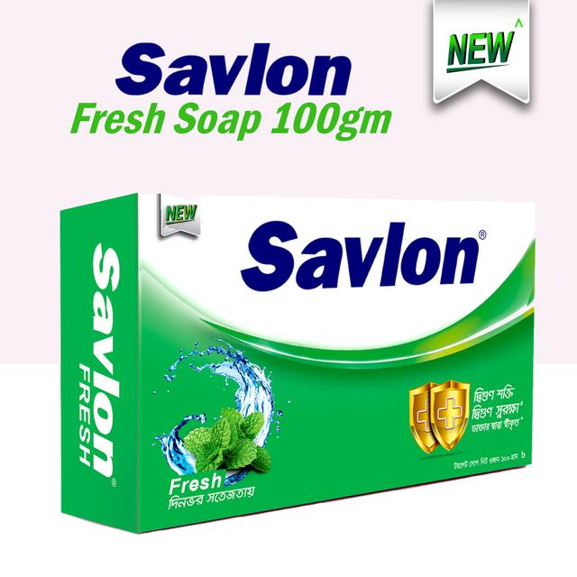 Savlon Soap Fresh 100 gm