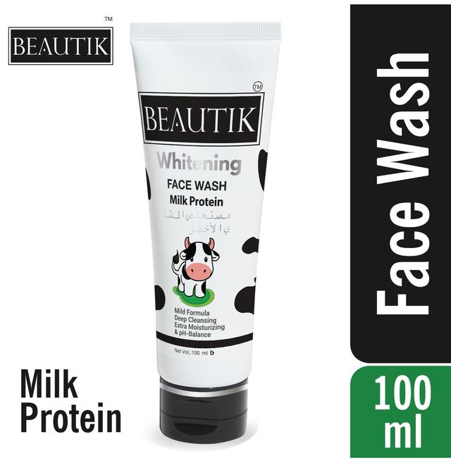 Beautik Whitening Face Wash-100ml (Milk Protein)