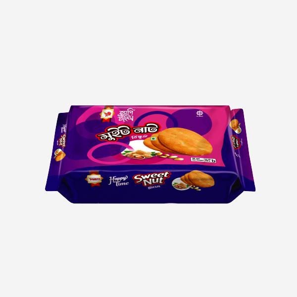 Pusti Happy Time Sweet Nut Biscuit 50gm