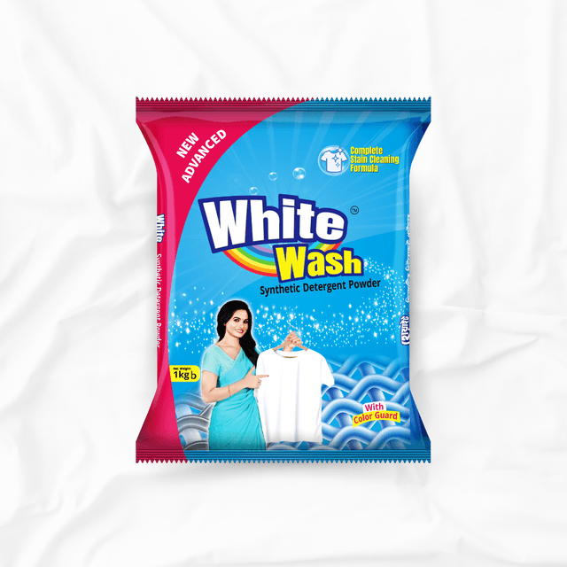 White Wash Detergent Powder 1 KG