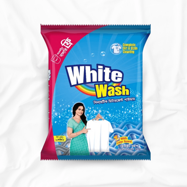 White Wash Detergent Powder 2 KG